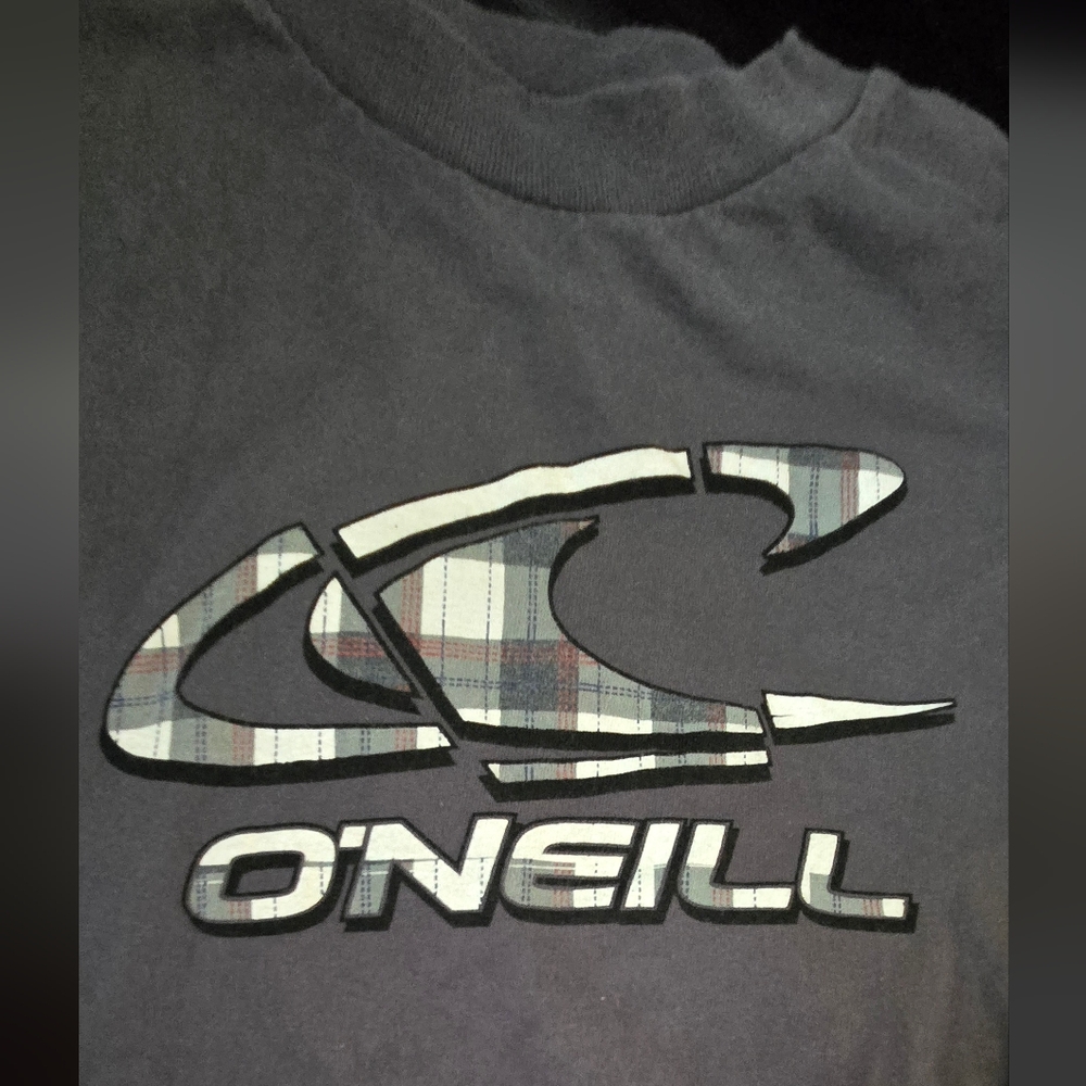 O'Neill Gray Long Sleeve Tee for Everyday Comfort SzS - Picture 3 of 4